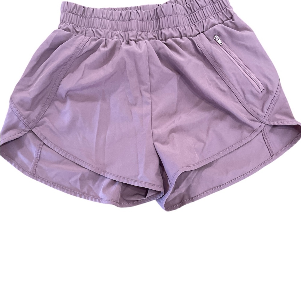 Women's Athletic Lavender Shorts